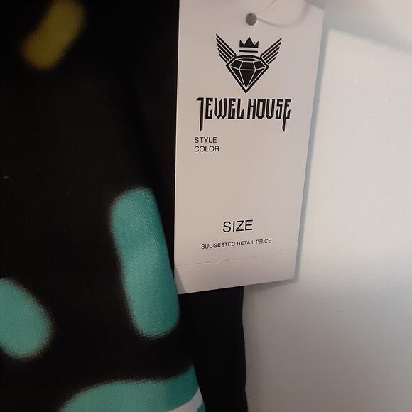 Jewel House Denim Company Mens Hoodie Size XL Black EUC - Picture 5 of 9